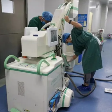 醫療設備檢修使用不銹鋼手扳葫蘆